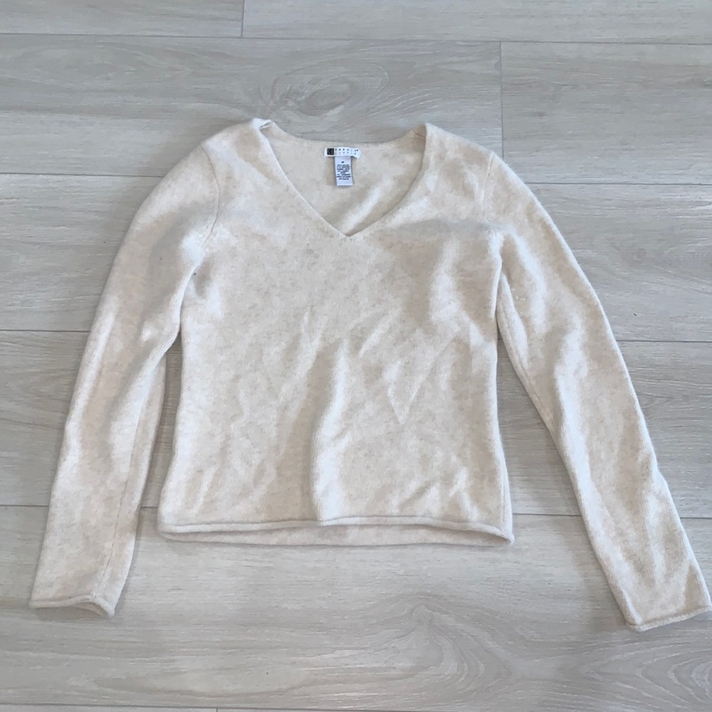 Super soft V-neck sweater